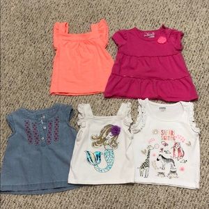 Lot of summer tops